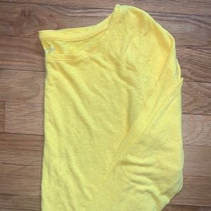 Favorite Tee - Yellow Long Sleeve - AMERICAN EAGLE